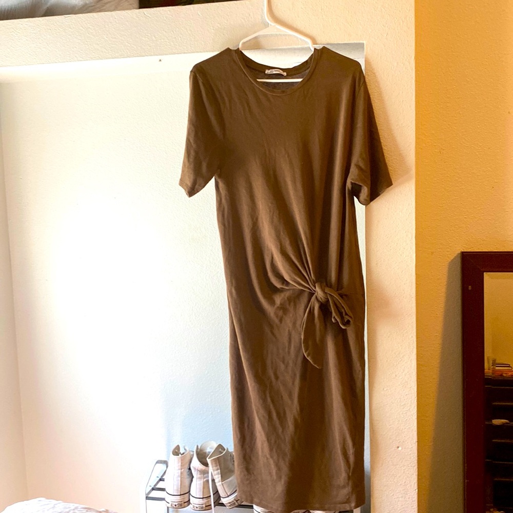 Zara wrap dress size small